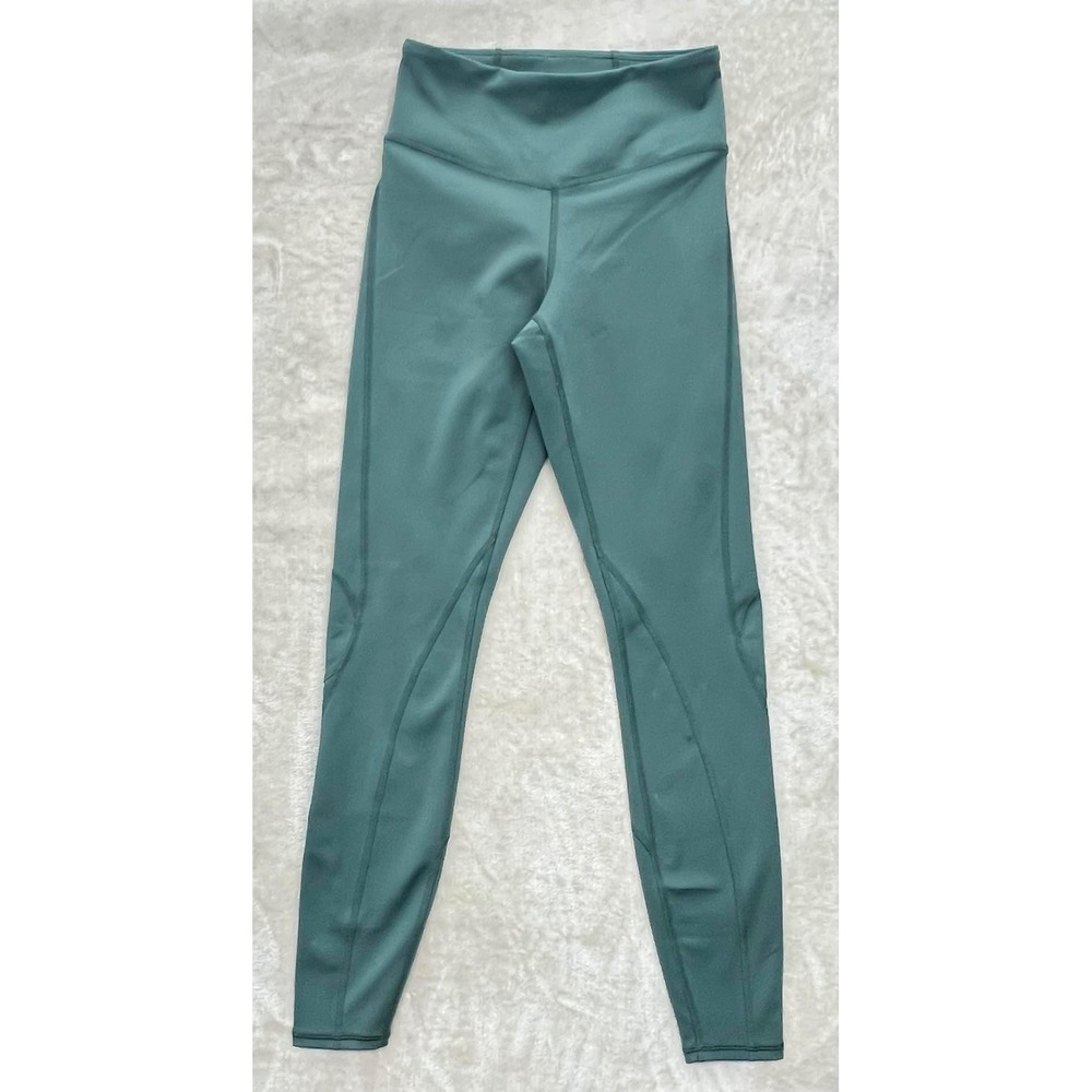 Jordan Womens Tight Fit High Waisted Athletic Leggings Teal Green XS CU6317-333